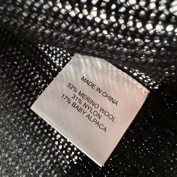 Quince Women's Baby Alpaca-Merino Wool Turtleneck Pullover Sweater sz S NWT - Picture 3 of 4